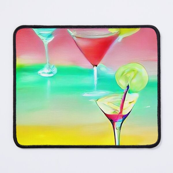 Item preview, oil painting of tropical cocktails #5 designed and sold by wadelcl.