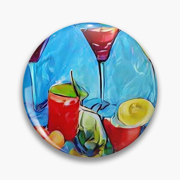 Item preview, oil painting of tropical cocktails #6 designed and sold by wadelcl.
