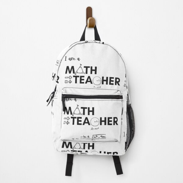 Item preview, I am a math teacher. #0048 designed and sold by WittyIdeate.