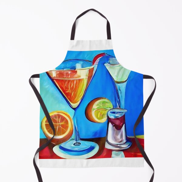 Item preview, oil painting of tropical cocktails #7 designed and sold by wadelcl.