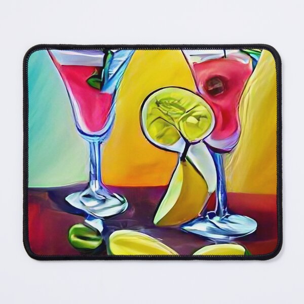 Item preview, oil painting of tropical cocktails #8 designed and sold by wadelcl.