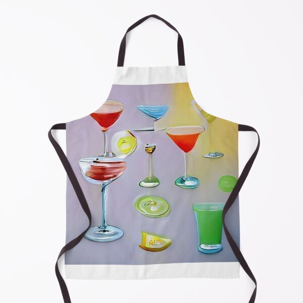Item preview, oil painting of tropical cocktails #10 designed and sold by wadelcl.