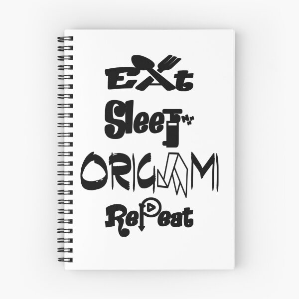 Item preview, Eat sleep origami repeat,V2.  designed and sold by Chakilogy.