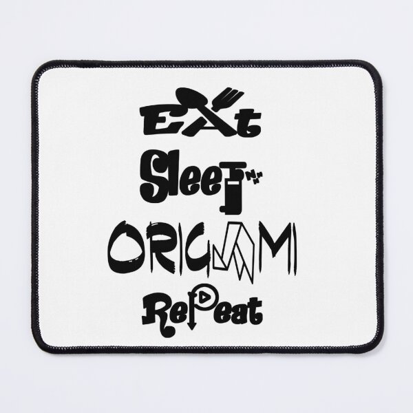 Item preview, Eat sleep origami repeat,V2.  designed and sold by Chakilogy.