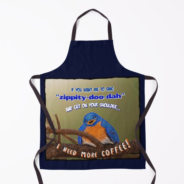 Item preview, ZIPPITY DOO DAH BLUEBIRD designed and sold by THE AMERICAN TEEVANGELIST.