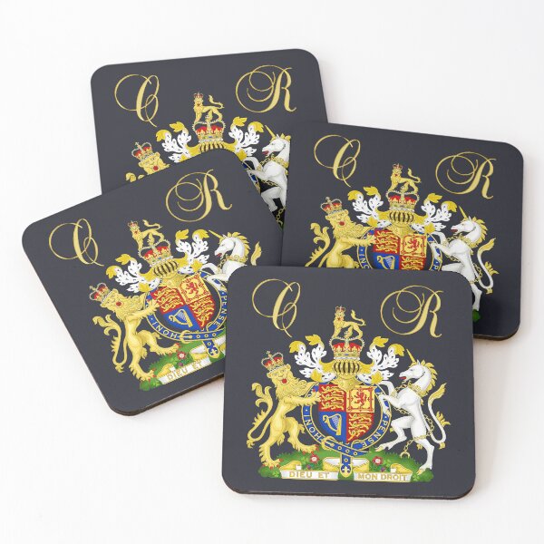 Item preview, Charles III royal coat of arms designed and sold by SolidEarthArt.