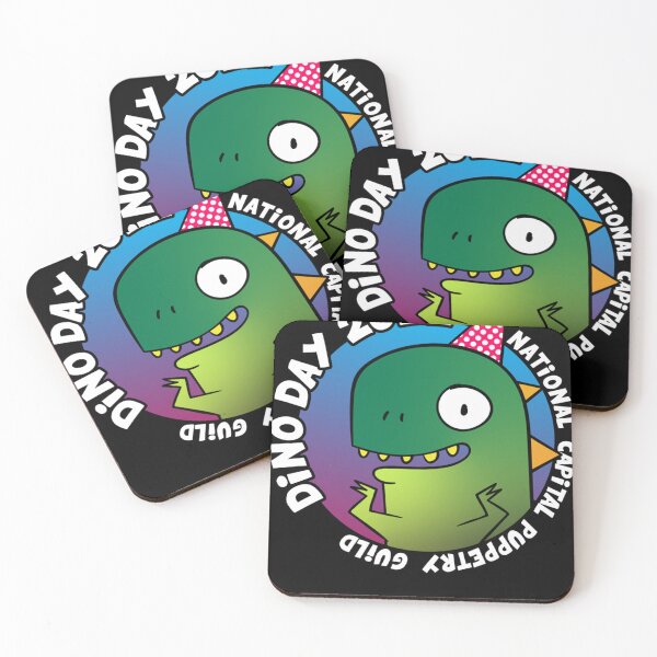 Item preview, Dino's Birthday 2022 logo meme designed and sold by BREANNEJINA.