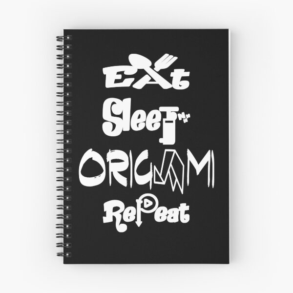 Item preview, Eat sleep origami repeat,V3.  designed and sold by Chakilogy.