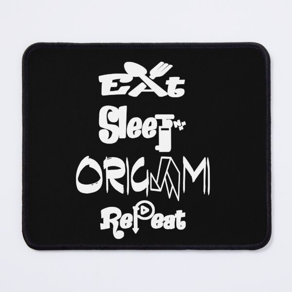 Item preview, Eat sleep origami repeat,V3.  designed and sold by Chakilogy.
