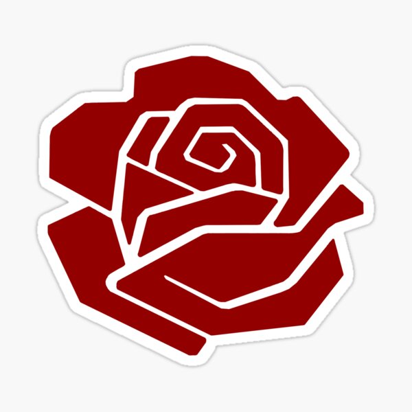 Democratic Socialist Rose DSA Sticker