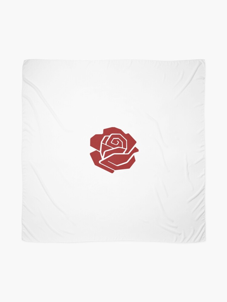 Democratic Socialist Rose Dsa Scarf For Sale By Sarahrrunge Redbubble