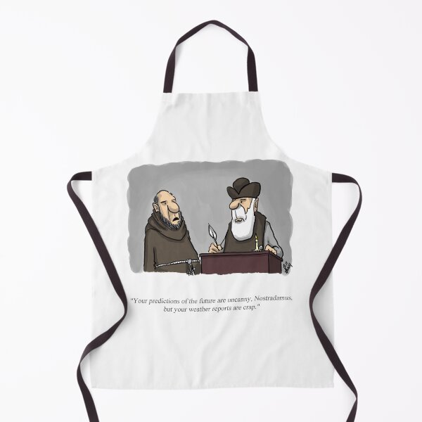 Item preview, Funny Percenters Nostradamus Cartoon Humor designed and sold by abbottoons.