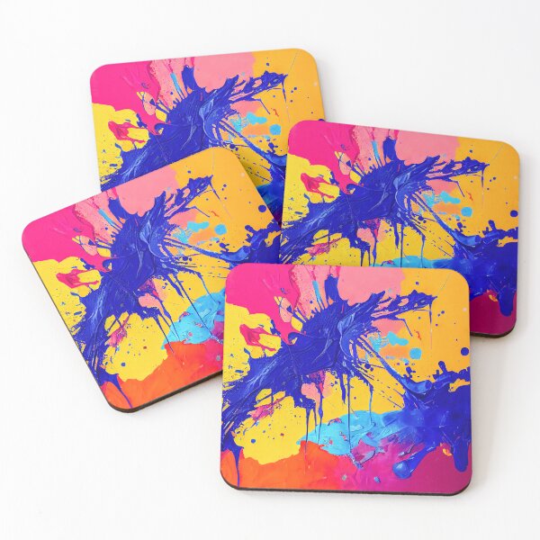 Item preview,  acrylic paint abstract art 1 designed and sold by ShopThousand.