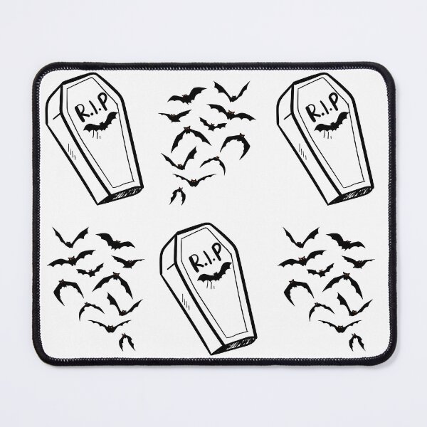 Item preview, Bat Swarms and Coffins designed and sold by DaisyBryar.