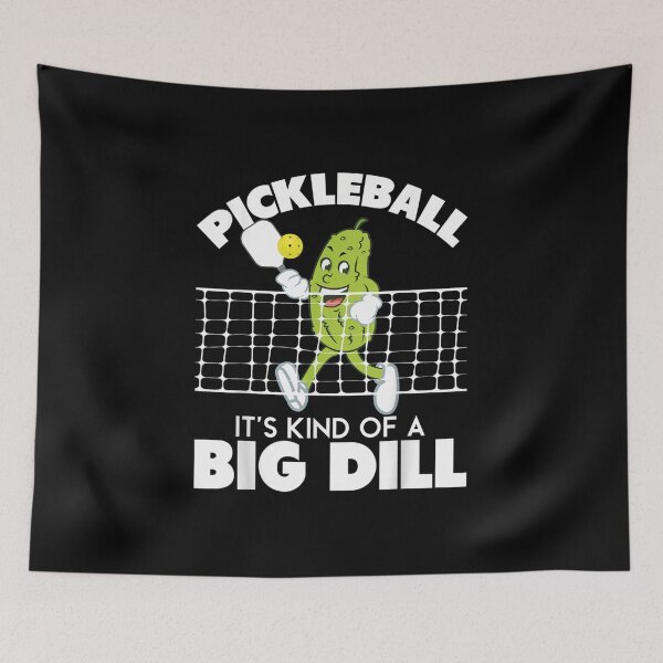 Item preview, Cool Pickle Playing Pickleball  designed and sold by justbejoker.