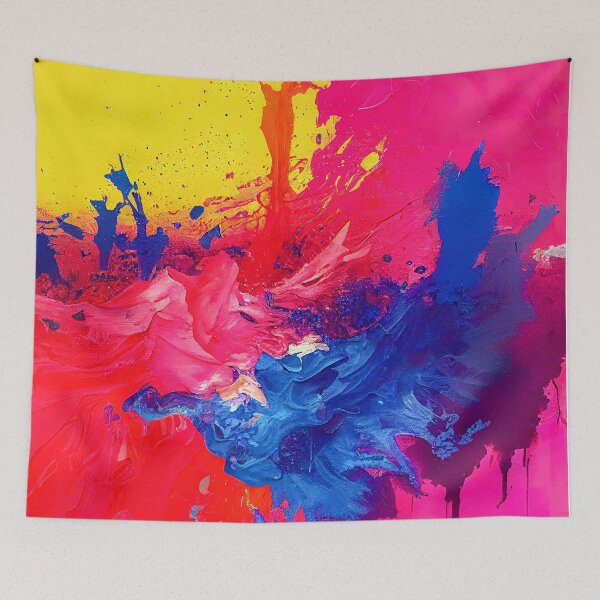 Artikelvorschau, Acrylfarbe abstrakte Kunst 2 entworfen und verkauft von ShopThousand.