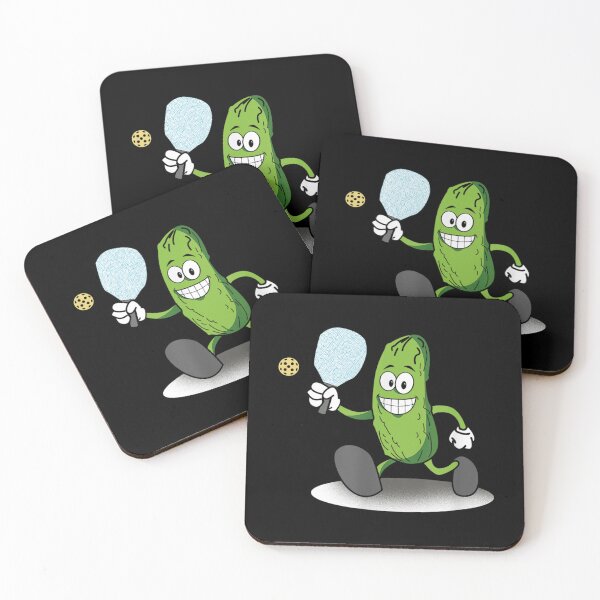 Item preview, Cool Pickle Playing Pickleball  designed and sold by justbejoker.