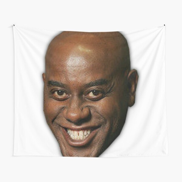 Ainsley Harriott Funny Meme Face Tapestry For Sale By Zelius Redbubble 