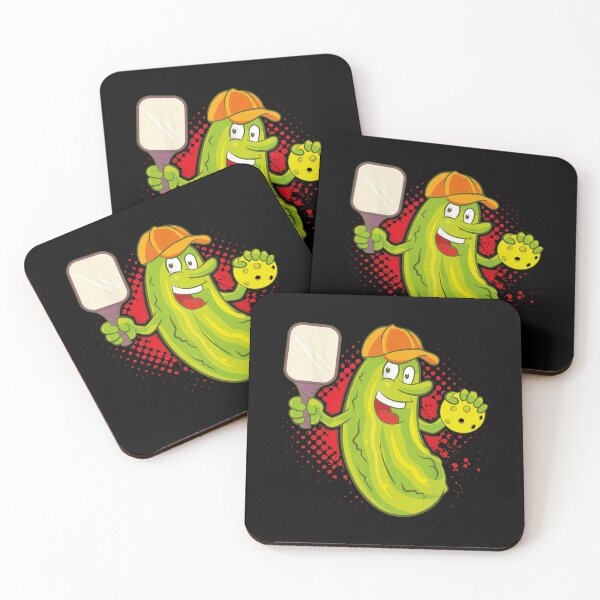 Item preview, Cool Pickle Playing Pickleball  designed and sold by justbejoker.