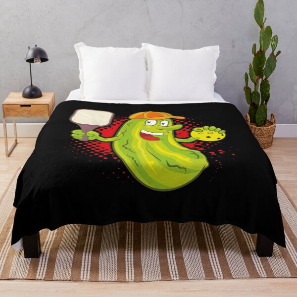 Item preview, Cool Pickle Playing Pickleball  designed and sold by justbejoker.