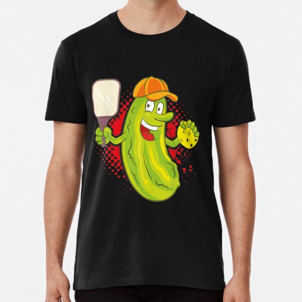 Item preview, Cool Pickle Playing Pickleball  designed and sold by justbejoker.