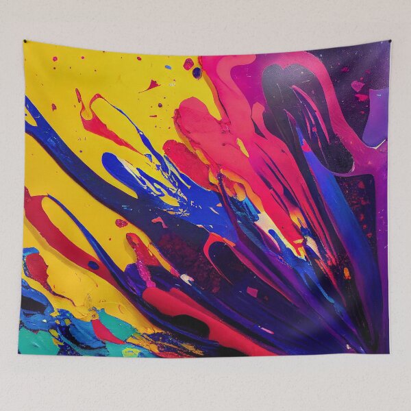 Artikelvorschau, Acrylfarbe abstrakte Kunst 3 entworfen und verkauft von ShopThousand.