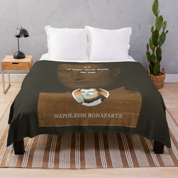 Item preview, Napoleon Bonaparte - A true man hates no one designed and sold by Syahrasi.