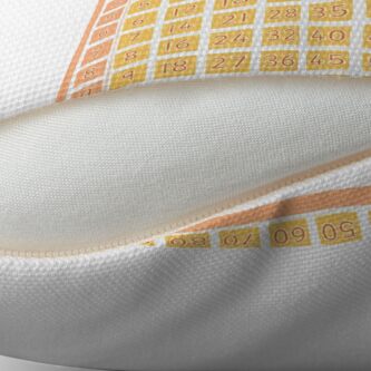 Alternate view of Multiplication Square for Your Classroom Throw Pillow