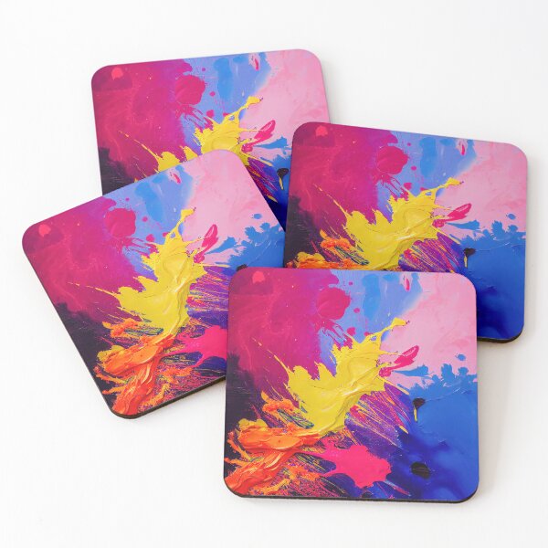 Item preview, acrylic paint abstract art 4 designed and sold by ShopThousand.