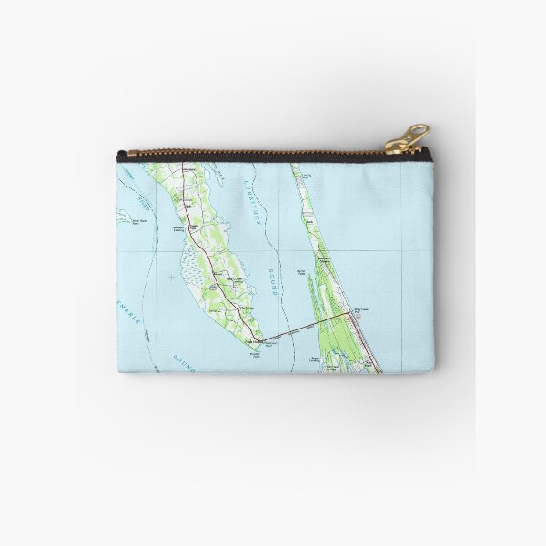 Item preview, Northern Outer Banks North Carolina Map (1985) designed and sold by BravuraMedia.
