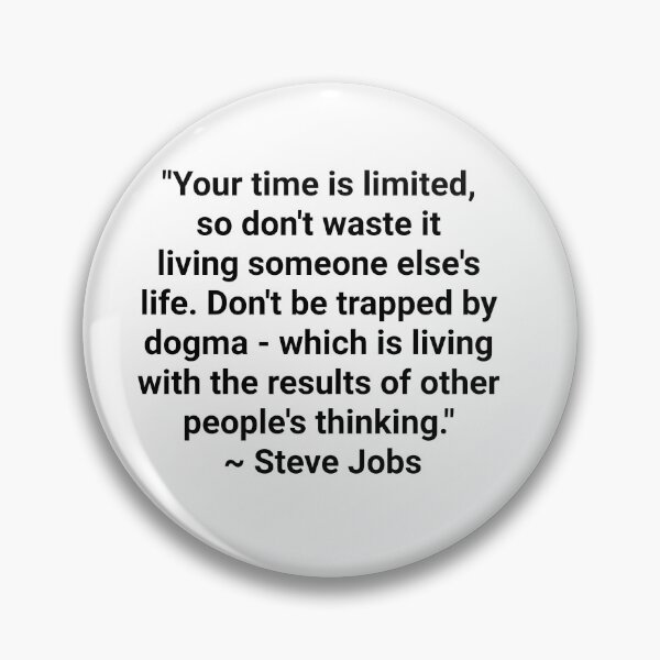 Item preview, Steve Jobs quote designed and sold by ArischSells24.
