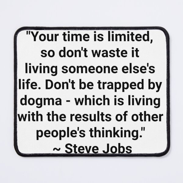 Item preview, Steve Jobs quote designed and sold by ArischSells24.