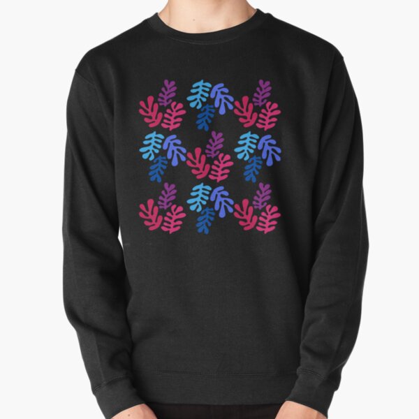 Abstract Leaves - Nature Edition Pullover Sweatshirt