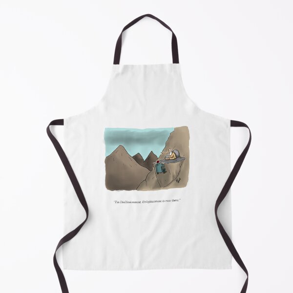Item preview, Funny Percenters Mountaintop Wise Man Cartoon designed and sold by abbottoons.