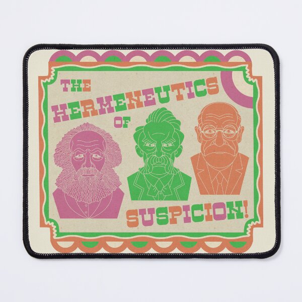 Item preview, The Hermeneutics of Suspicion - Marx, Nietzsche, Freud designed and sold by jholbo.