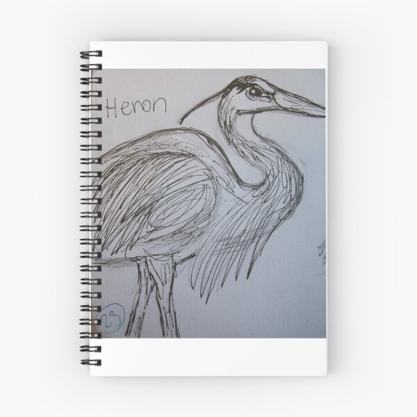 Item preview, Heron (Sketch) designed and sold by SkylarMuller.
