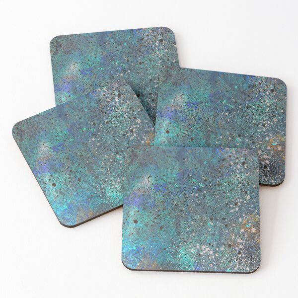 Item preview, arte abstracto en aerosol azul designed and sold by Marco Varrone.
