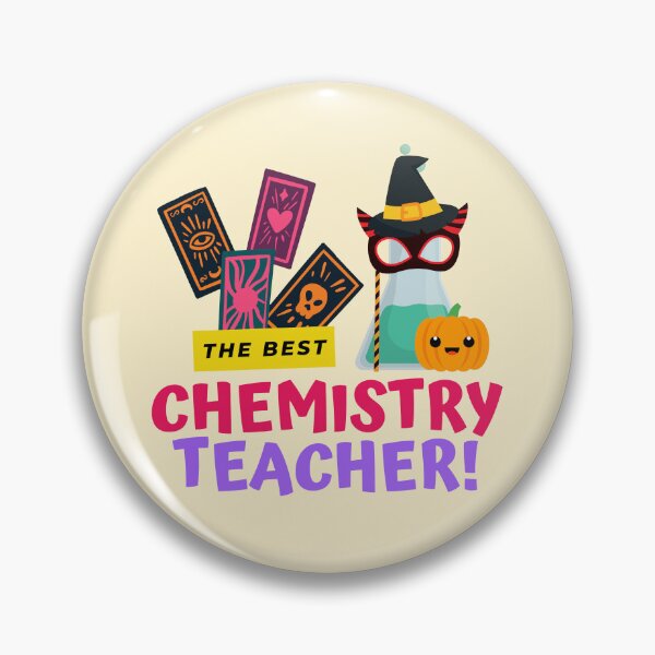 Item preview, The Best Chemistry Teacher Halloween Design designed and sold by myspookycuties.