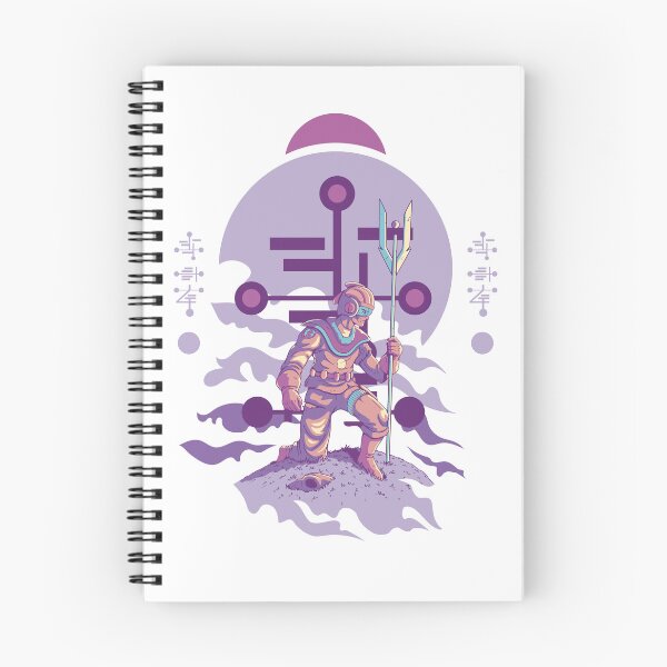 Item preview, Alien hunter with helmet and staff in comic style designed and sold by Rob-Son.