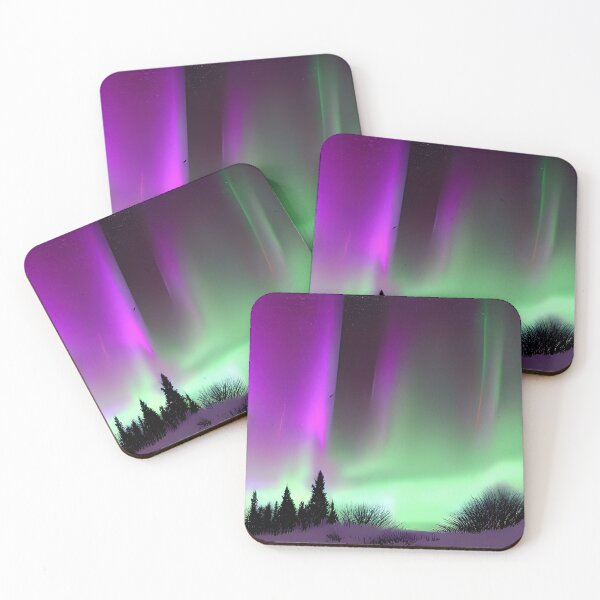 Item preview, Aurora Borealis in Night Sky, Ai Generated Art  designed and sold by ACC .