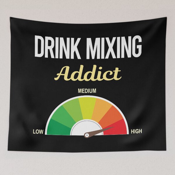 Item preview, Addict Drink Mixing Mixologist Mixology Cocktail Bartending Bartender designed and sold by PriscillaHerna.