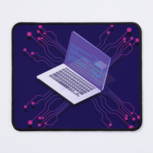 Item preview, Notebook Isometric Vector Desktop with Open Laptop designed and sold by JeLoTall.