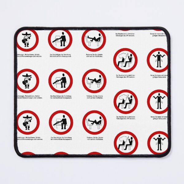 Item preview, Zurich Tram Rules designed and sold by Green-over-red.