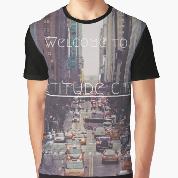 Nsp Welcome To Attitude City Aesthetic T Shirt For Sale By Jasmine2160 Redbubble Nsp