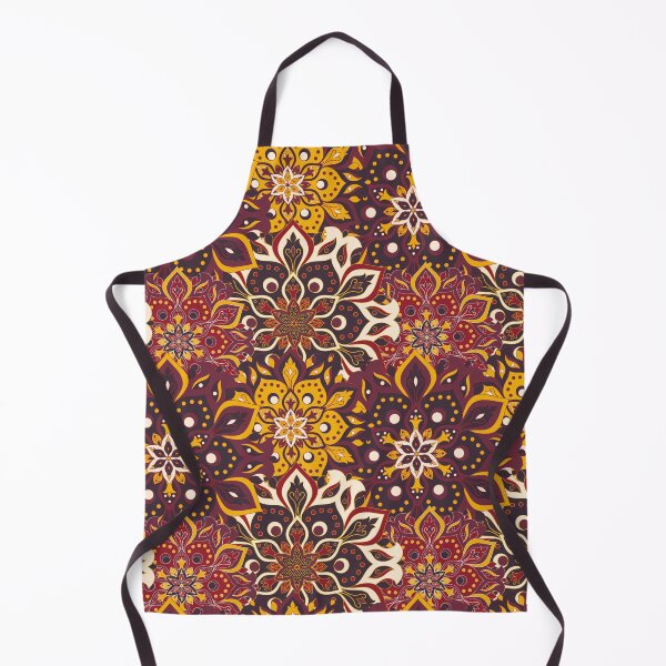 Item preview, Seamless hand drawn mandala pattern designed and sold by yagniikd-.