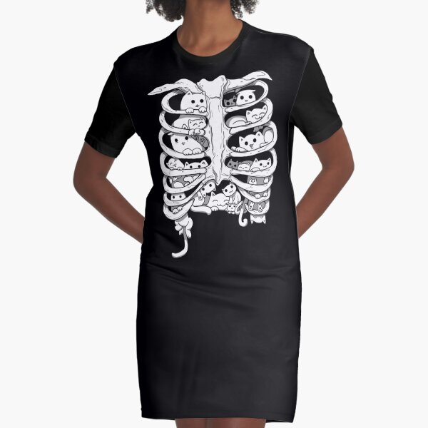C.A.T.S. Graphic T-Shirt Dress