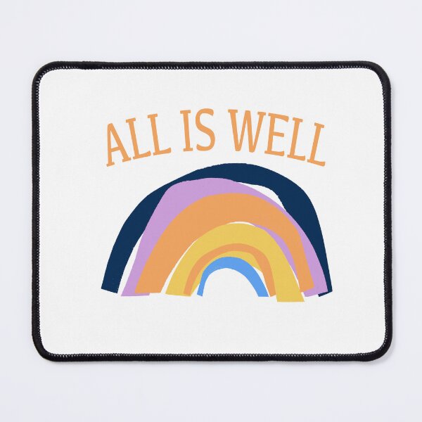 Item preview, All is well rainbow designed and sold by CatsHappy.