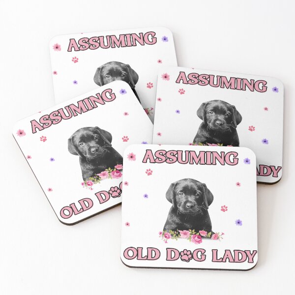 Item preview, ASSUMING OLD DOG LADY designed and sold by cafenguyen.