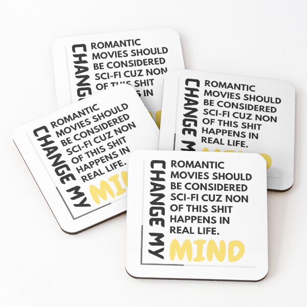 Item preview, Romantic movies considered sci-fi movies change my mind designed and sold by Adlani.
