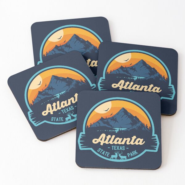 Item preview, Atlanta State Park Texas Vacation TX Souvenir Badge designed and sold by mountainfad.